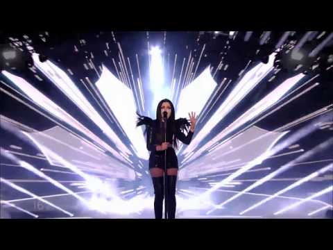 www.infotime.ge - Nina Sublati - Warrior (Georgia) 2015 Eurovision ( LIVE First Semi-Final )